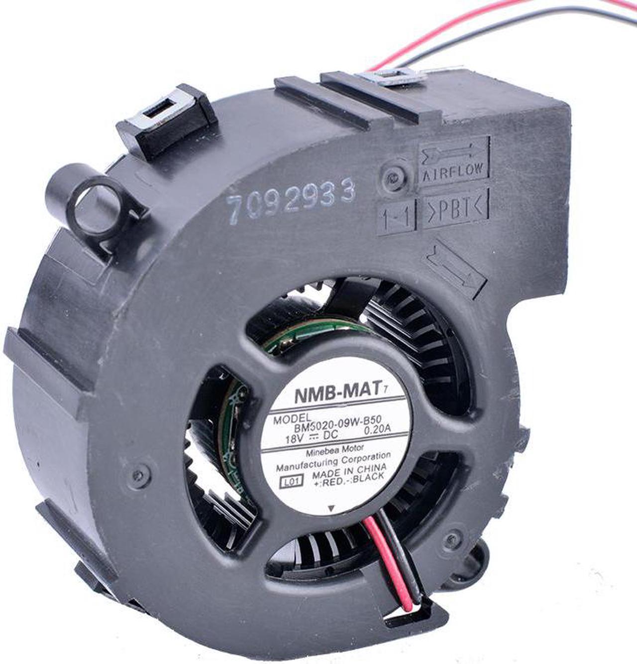 BM5020-09W-B50 Stage Lighting Fan Projector Blower Cooler 18V 0.20A