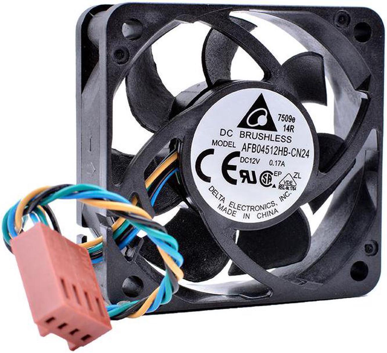 AFB04512HB-CN24 45x45x15mm 4515 DC 12V 0.17A 4pin pwm mini chassis cooling fan