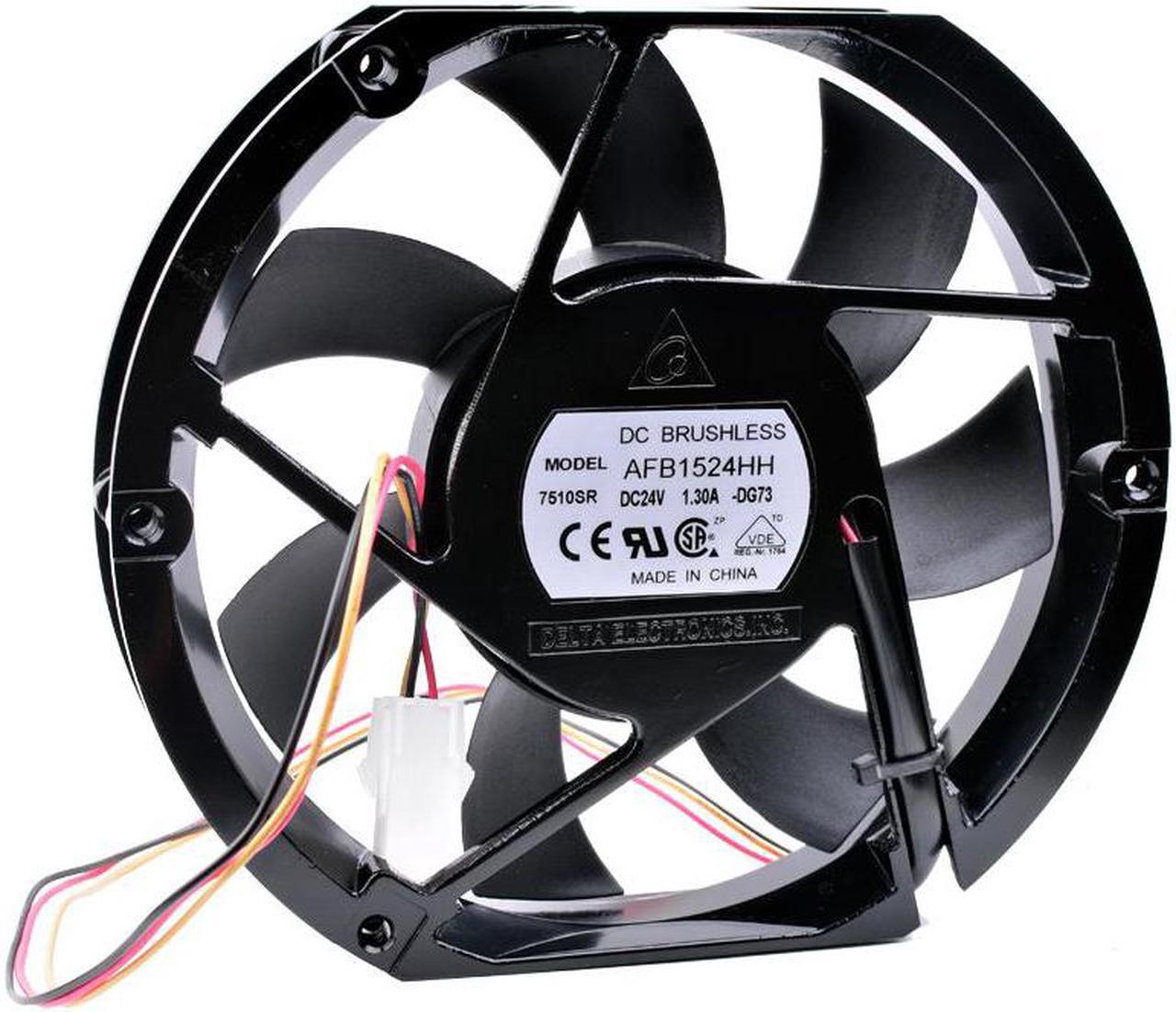 AFB1524HH 15cm 172x150x25mm 15025 DC24V 1.30A Metal ultra-thin ABB inverter cooling fan