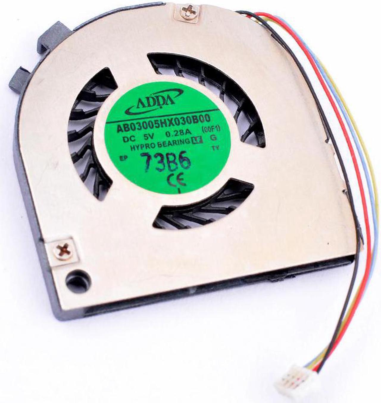 AB03005HX030B00 3cm 30x30x3mm 3003 30mm fan DC5V 0.28A miniature ultra-thin 4 line side blowing blower cooling fan