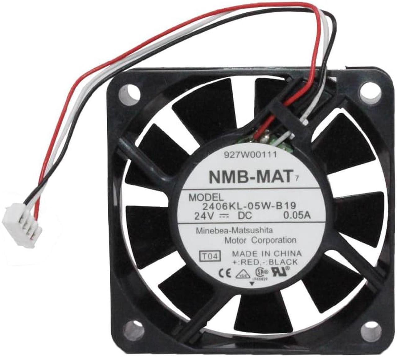 New and  2406KL-05W-B19 6cm 60mm 6015 DC 24V 0.05A Double ball bearing mute inverter cooling fan