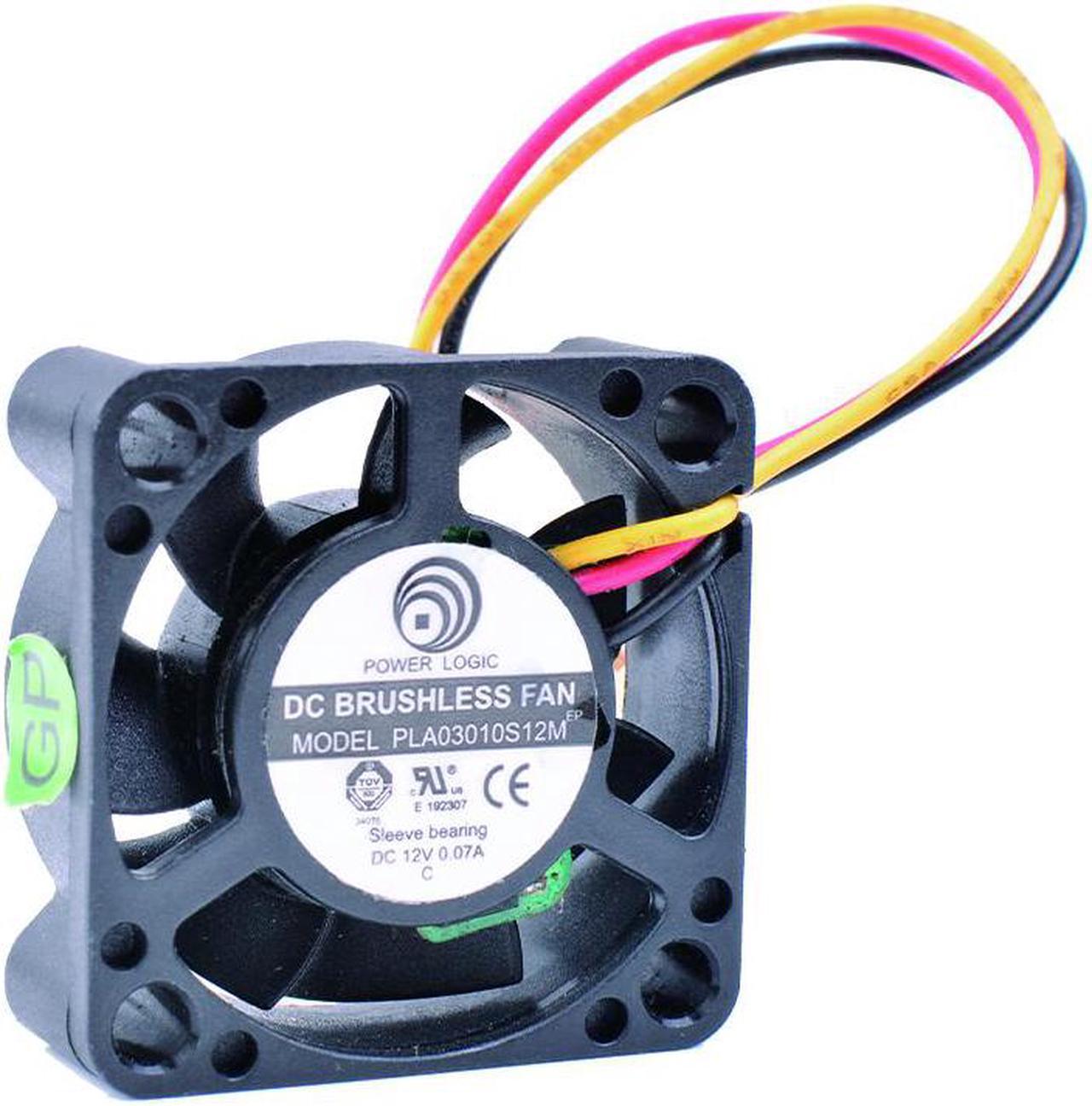 PLA03010S12M 3cm 30mm fan 3010 12V 0.07A Router Network Box Micro Cooling Fan