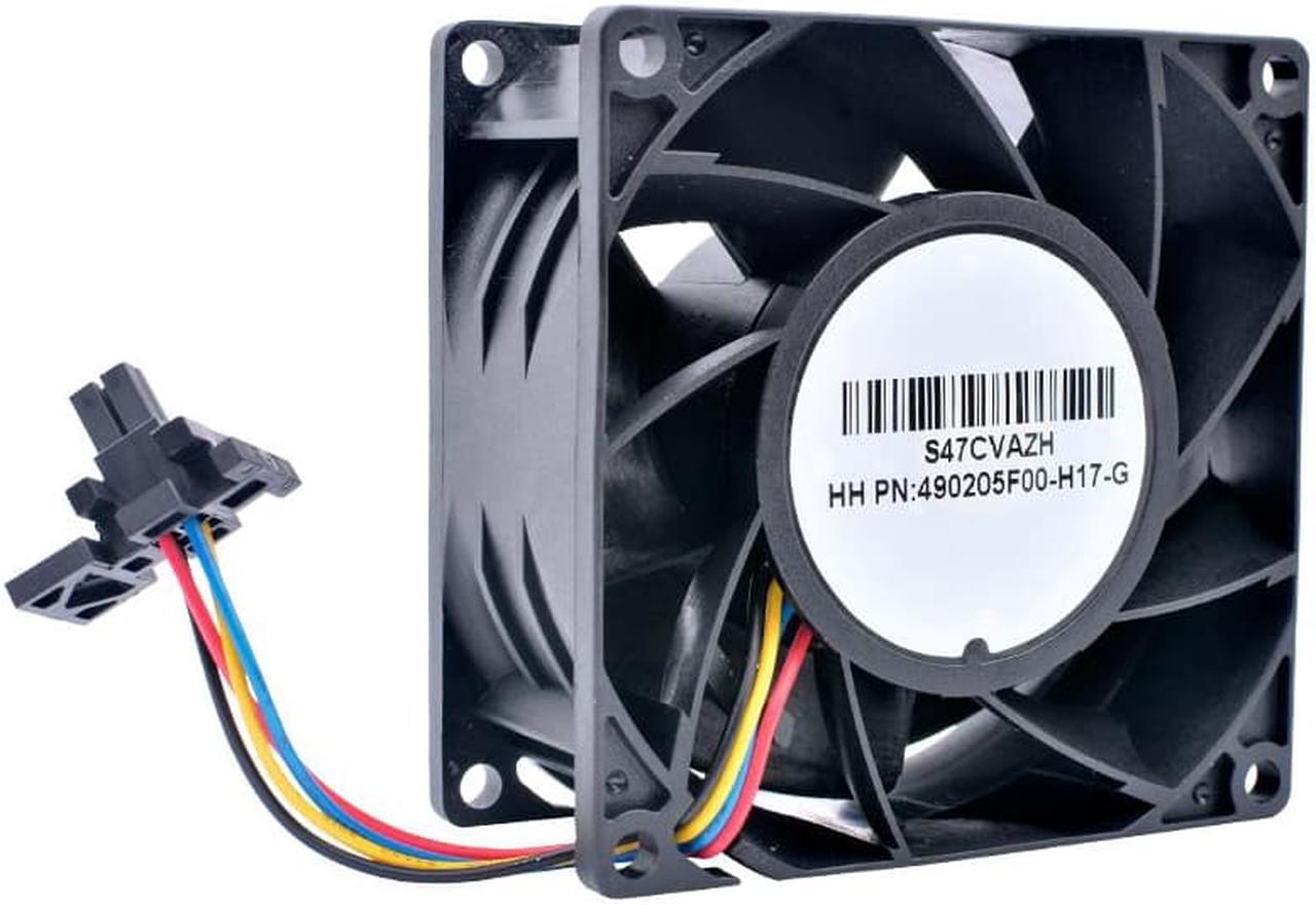 New VF80381BX-Q010-S9H 8cm 80x80x38mm 80mm fan DC12V 50.40W 4 lines High-volume cooling fan suitable for server cabinets