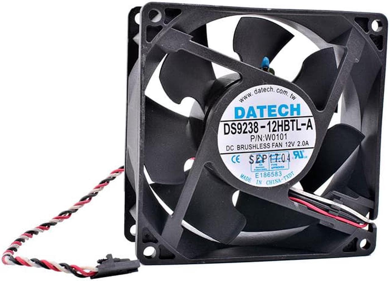 DS9238-12HBTL-A 9238 92x92x38mm 9cm 12V 2.00A Thermal temperature control server cooling fan