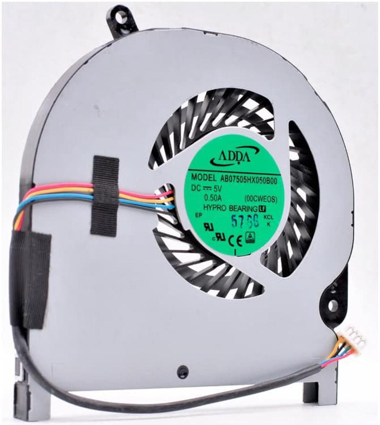 AB07505HX050B00 DC5V 0.50A   notebook built-in CPU cooling fan