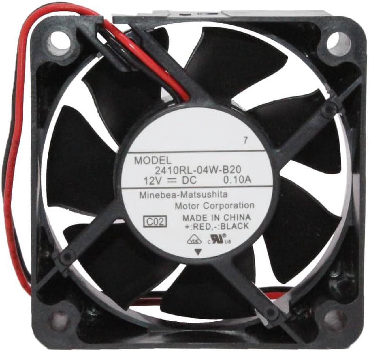 New and  2410RL-04W-B20 6cm 60mm fan 6025 60x60x25mm DC 12V 0.10A Double ball bearing silent cooling fan