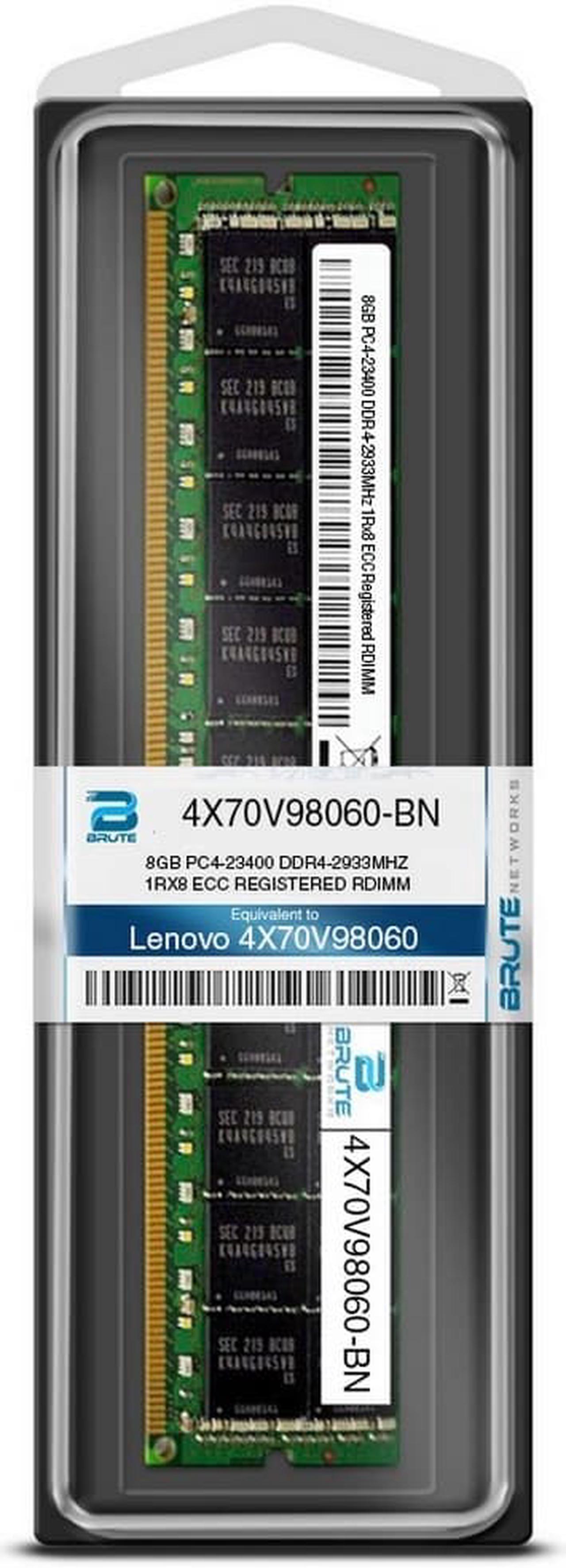 Alt view image 3 of 6 - 4X70V98060 - Lenovo Compatible 8GB PC4-23400 DDR4-2933MHz 1Rx8 1.2v 288-Pin DDR4 SDRAM