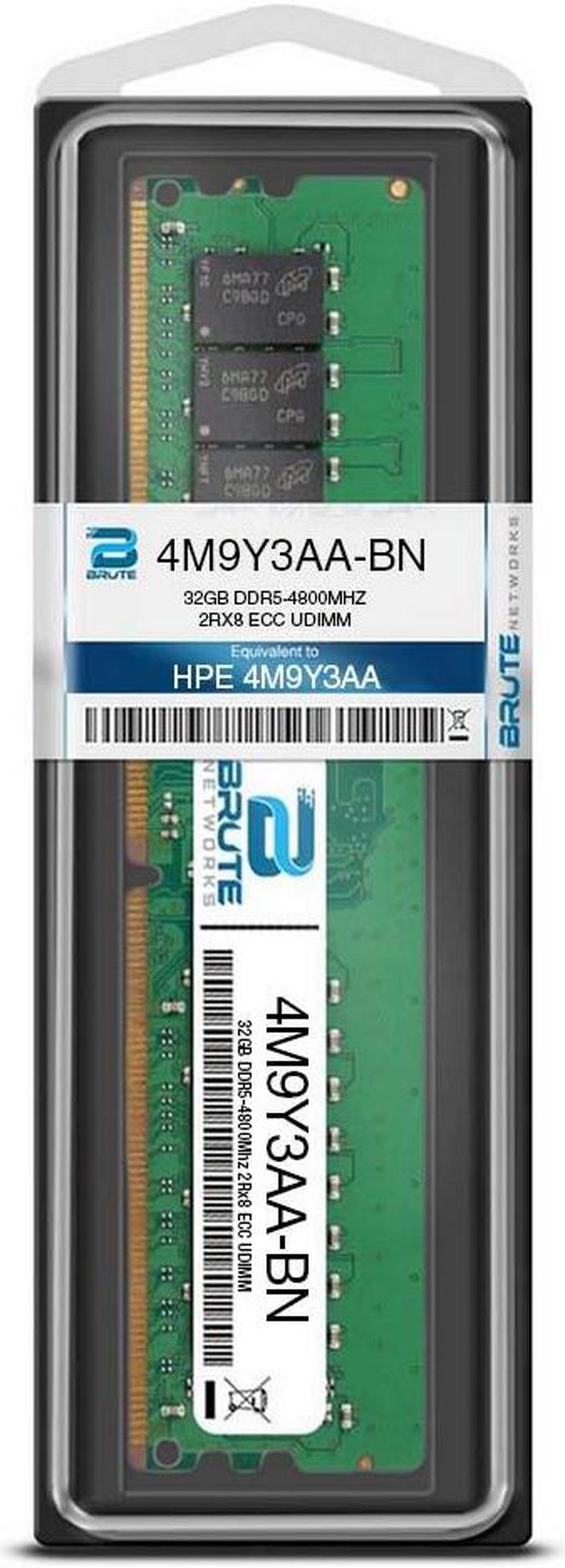 Alt view image 3 of 3 - 4M9Y3AA - HPE Compatible 32GB DDR5-4800Mhz 2Rx8 ECC UDIMM