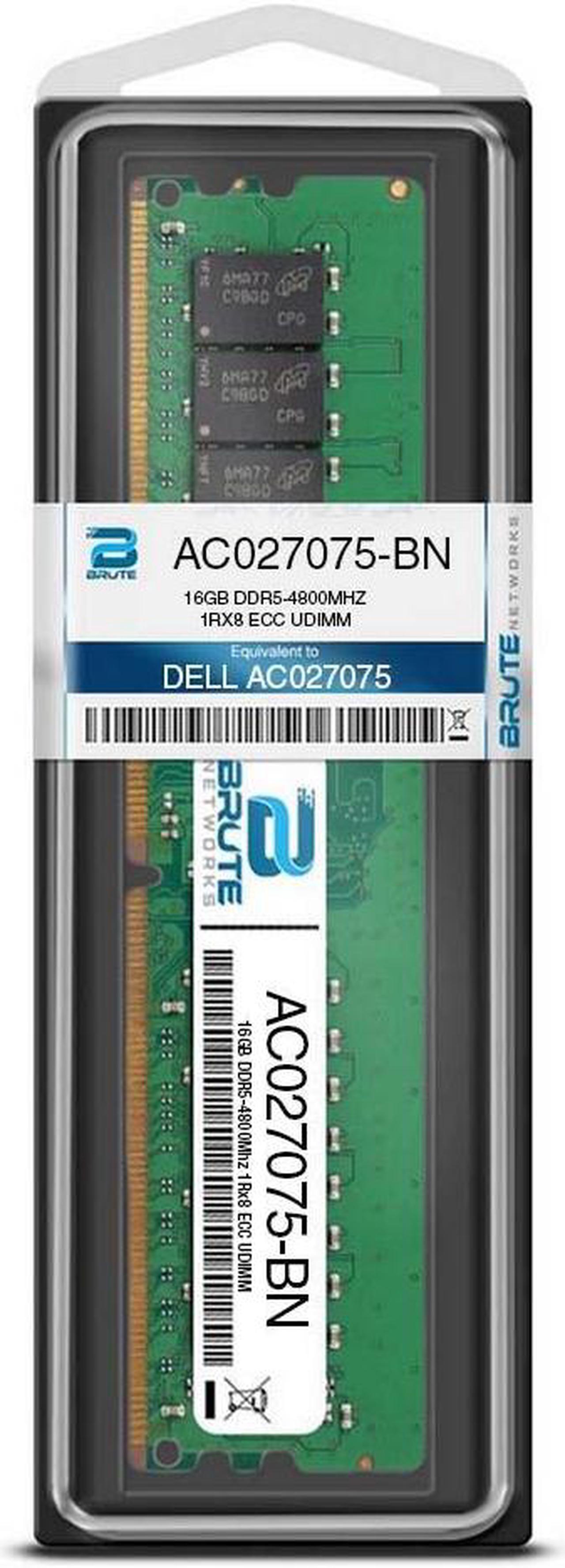 Alt view image 3 of 3 - AC027075 - Dell Compatible 16GB DDR5-4800Mhz 1Rx8 ECC UDIMM