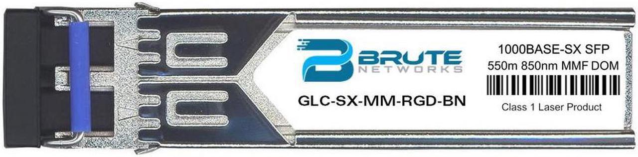Main image of Cisco GLC-SX-MM-RGD - 1000BASE-SX 550m MMF 850nm SFP (100% Compatible)