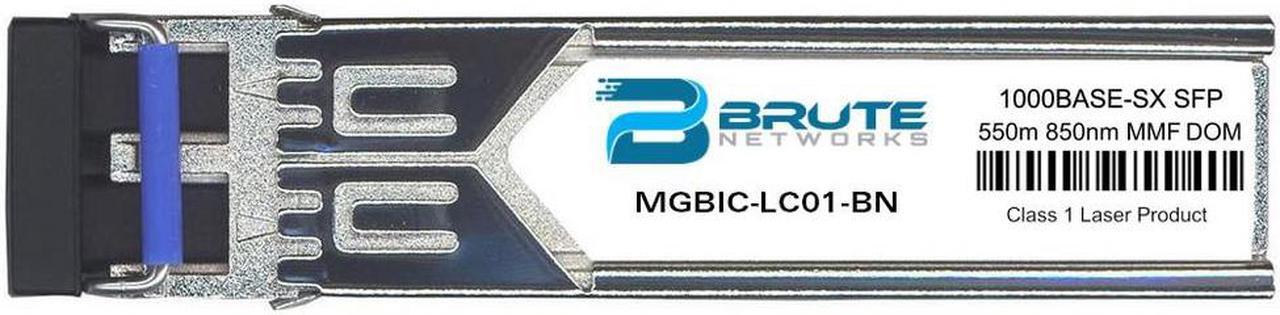 Main image of Enterasys MGBIC-LC01 - 1000BASE-SX 550m MMF 850nm SFP (100% Compatible)