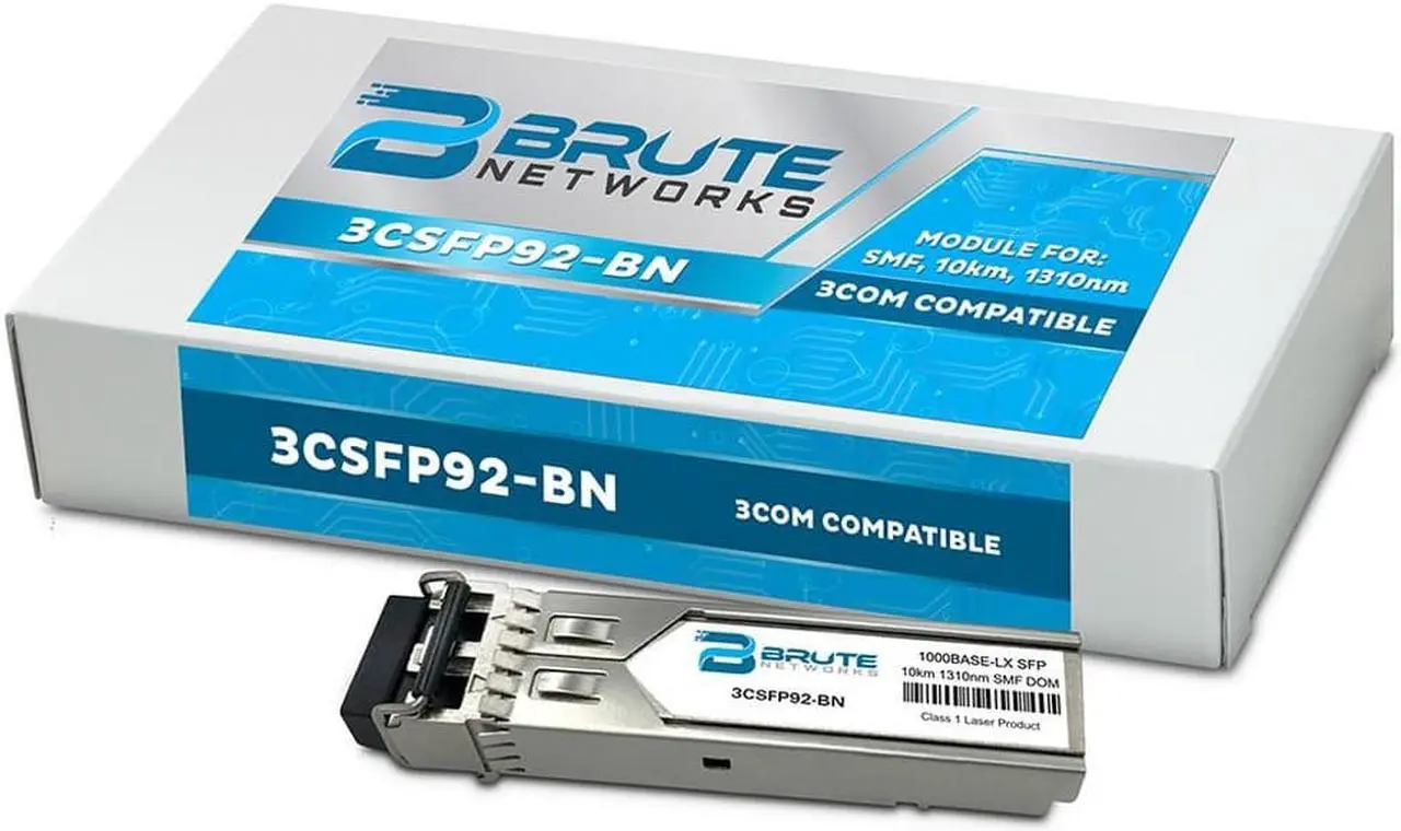 Alt view image 2 of 5 - 3Com 3CSFP92 - 1000BASE-LX 10km SMF 1310nm SFP (100% Compatible)