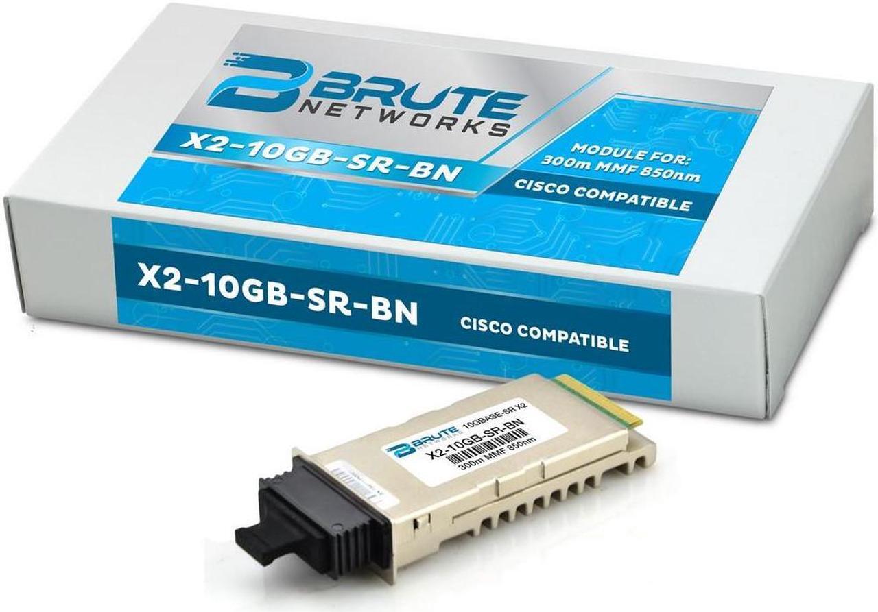 Alt view image 2 of 7 - Cisco X2-10GB-SR - 10GBASE-SR 300m 850nm X2 (100% Compatible)