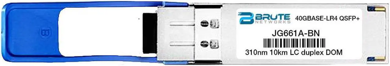 Main image of HPE JG661A - 40GBASE-LR4 10km SMF 1310nm QSFP+ (100% Compatible)