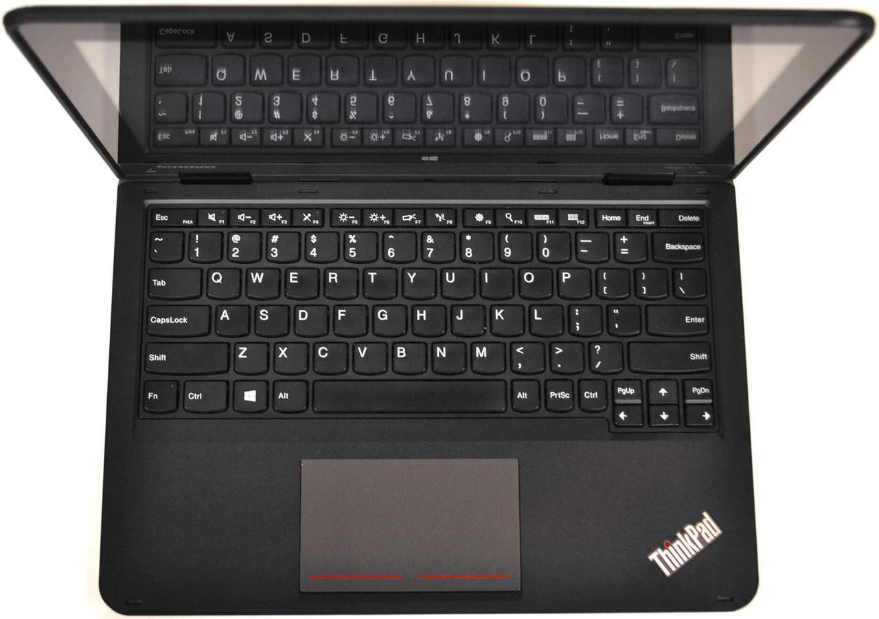 Alt view image 7 of 7 - Lenovo Thinkpad Yoga 11E 11.6" Touchscreen Laptop PC Convertible Ultrabook, Intel Quad-Core, 128GB Solid State Drive, 4GB RAM, Bluetooth, Windows 10 Home