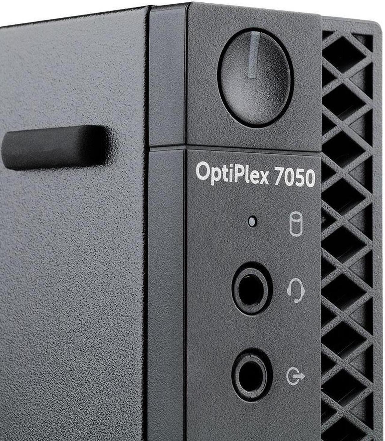 Alt view image 5 of 5 - Dell Optiplex 7050 Micro Form Factor Desktop, Intel i5 7500T 2.7Ghz, 16GB DDR4, 1TB M.2 SSD, Wi-Fi, HDMI, Windows 10 Pro