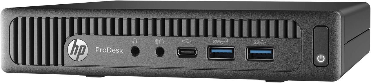 HP ProDesk 600 G2 Desktop Mini PC, Intel Core i5 6500T 2.5Ghz, 16GB DDR4 RAM, 256GB NVMe PCIe M.2 SSD, USB Type C, Windows 10