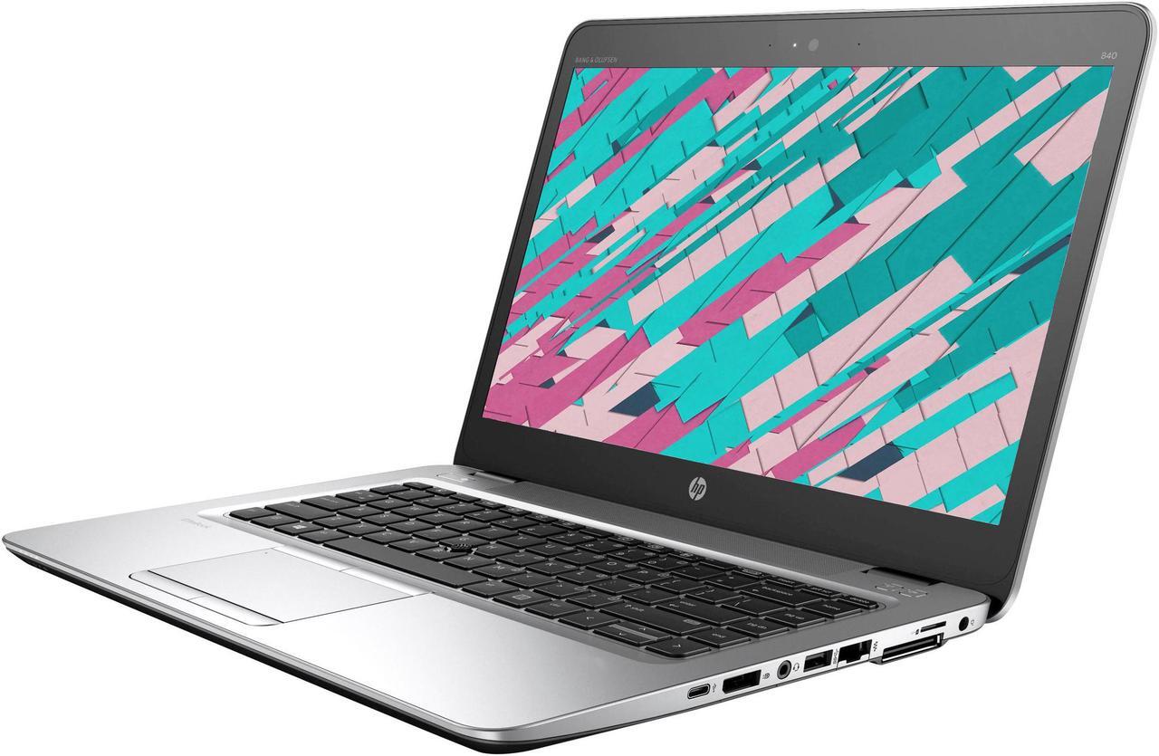 Alt view image 3 of 7 - HP EliteBook 840 G4 14" Laptop, Intel i5 7300U 2.6GHz, 8GB DDR4 RAM, 1TB NVMe M.2 SSD, USB Type C, Webcam, Windows 10 (Grade B)