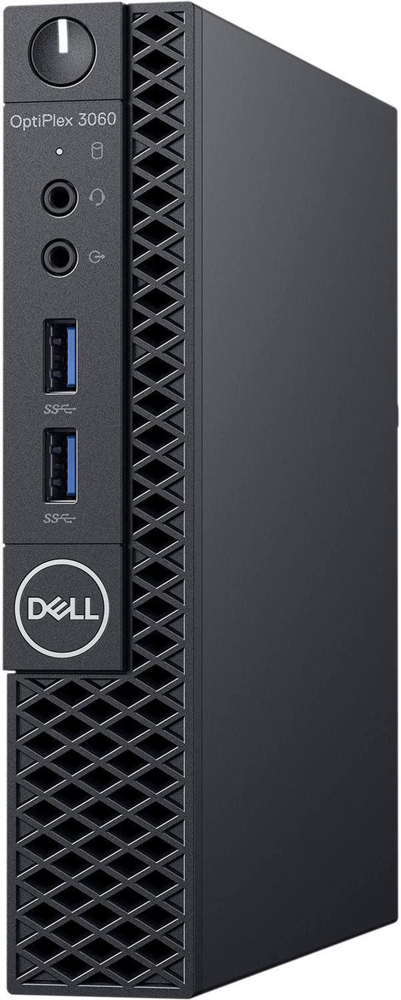 Main image of Dell Optiplex 3060 Micro Form Factor Desktop, Intel Hexa-Core i5 8500T 2.1Ghz, 16GB DDR4, 256GB SSD Hard Drive, Wi-Fi, HDMI, Windows 10 Pro