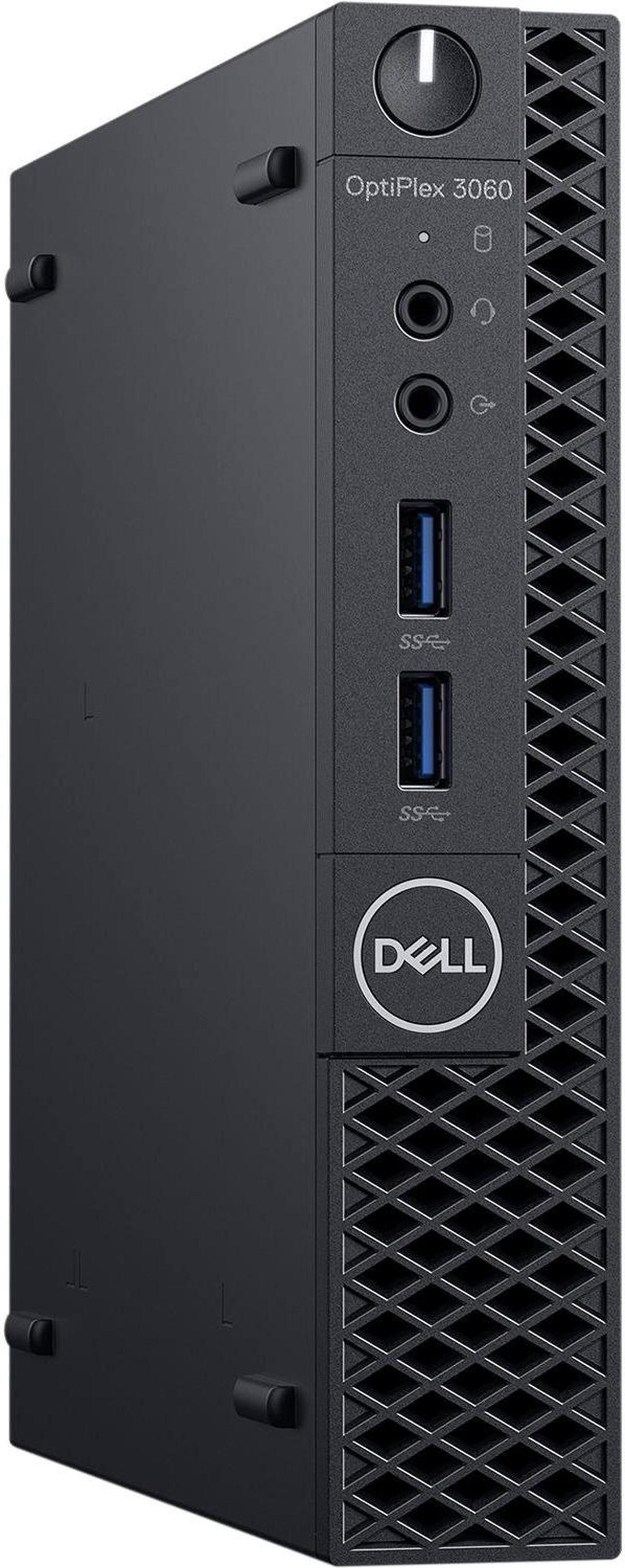 Alt view image 3 of 4 - Dell Optiplex 3060 Micro Form Factor Desktop, Intel Hexa-Core i5 8500T 2.1Ghz, 16GB DDR4, 256GB SSD Hard Drive, Wi-Fi, HDMI, Windows 10 Pro