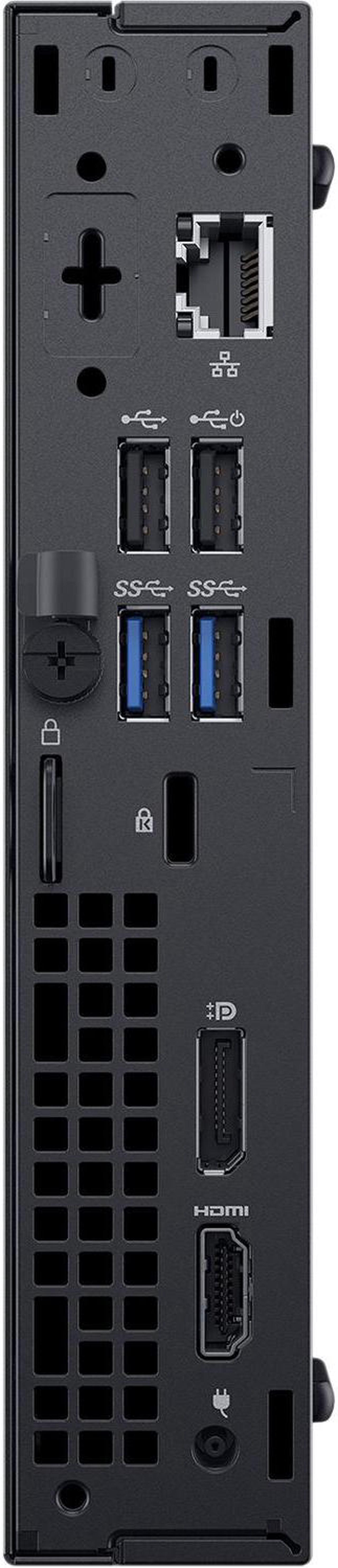 Alt view image 2 of 4 - Dell Optiplex 3060 Micro Form Factor Desktop, Intel Hexa-Core i5 8500T 2.1Ghz, 16GB DDR4, 256GB SSD Hard Drive, Wi-Fi, HDMI, Windows 10 Pro