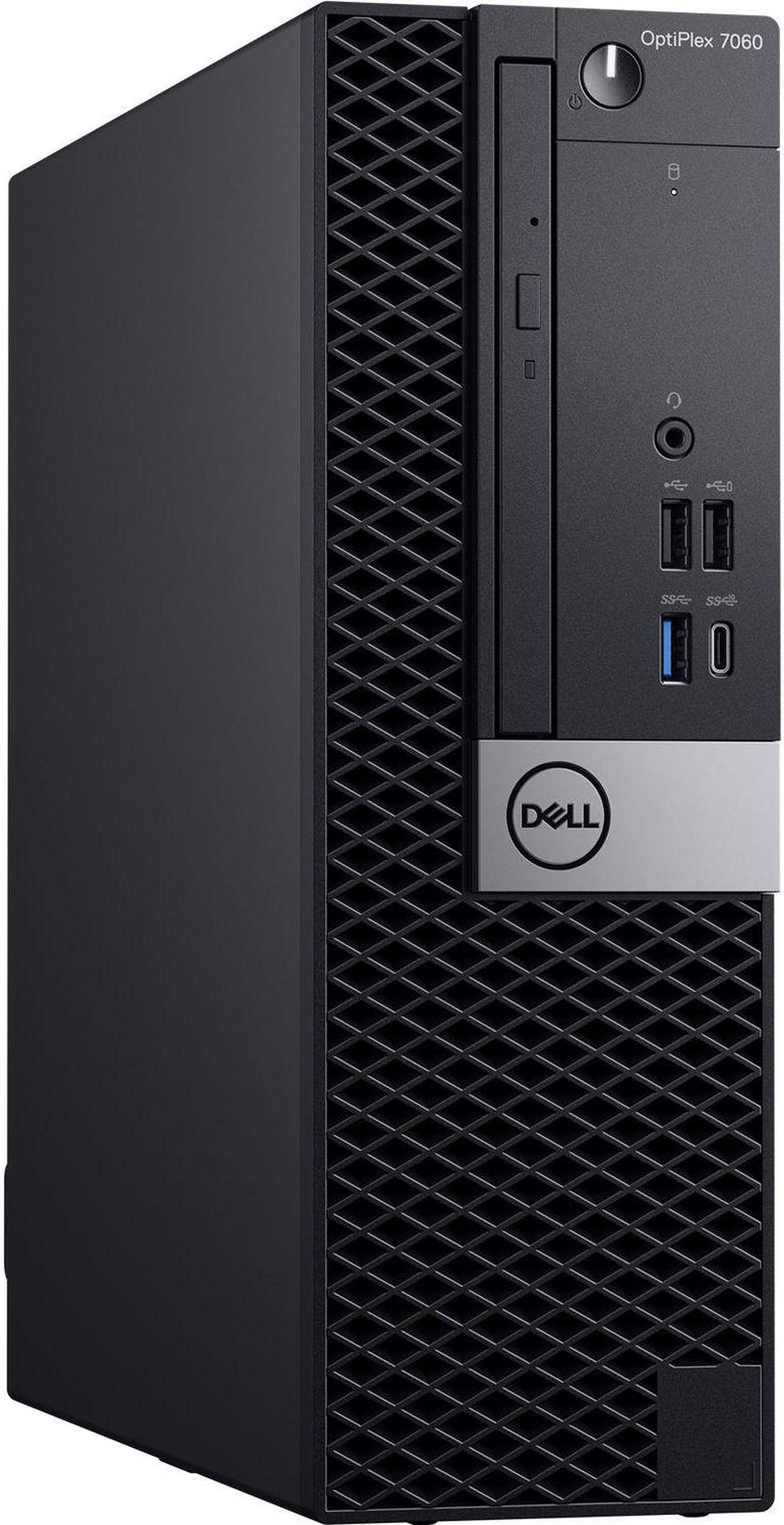 Dell Optiplex 7060 Small Form Desktop, Hexa Core i7 8700 3.2Ghz, 16GB DDR4, 512GB NVMe SSD, USB Type-C, DVD-RW, Windows 10