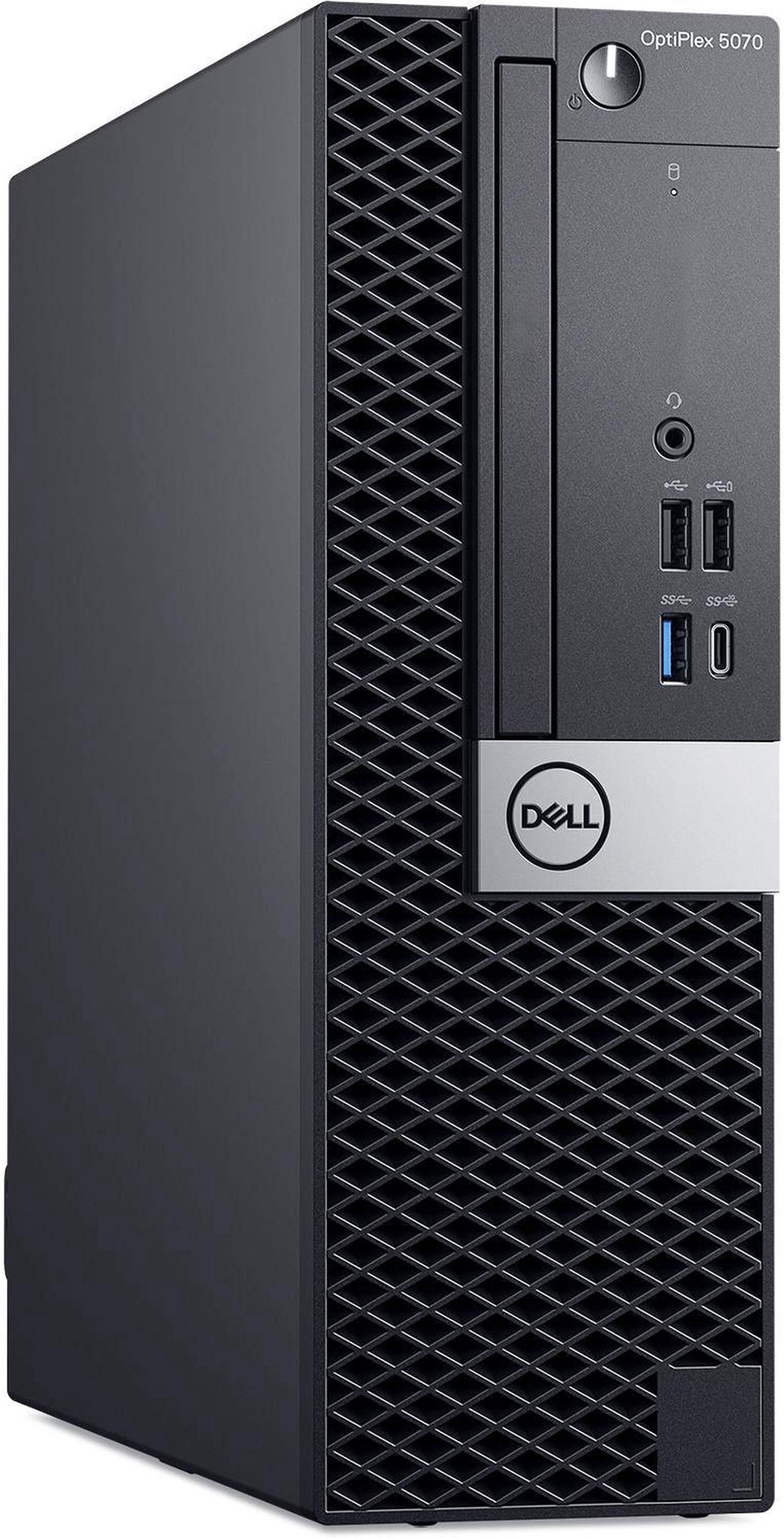 Dell Optiplex 5070 Small Form Desktop, Intel 6-Core i5 9500 3.0Ghz, 16GB DDR4, 512GB NVMe PCIe M.2 SSD, USB Type C, Windows 11 Pro