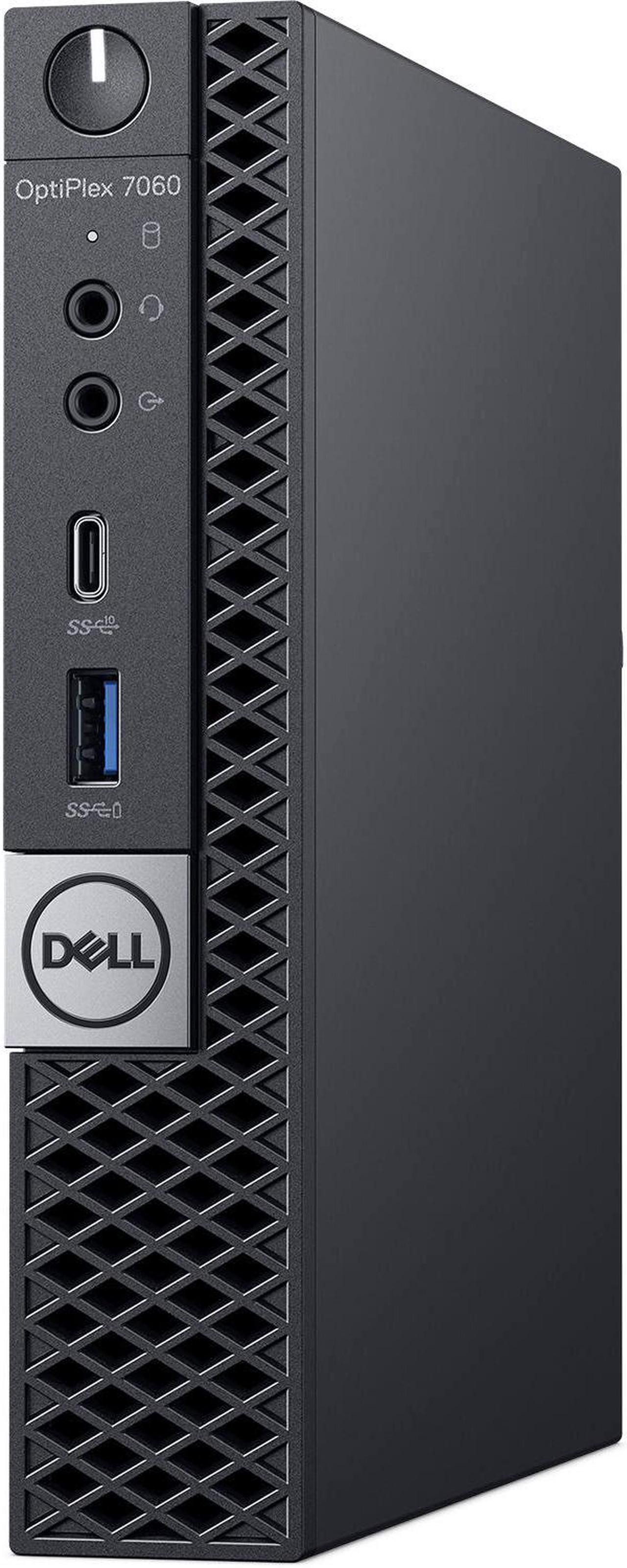 Dell Optiplex 7060 Micro Form Factor Desktop, Intel Six Core i7 8700T 2.4Ghz, 32GB DDR4, 1TB NVMe M.2 SSD, USB Type C, Wifi, Windows 11 Pro