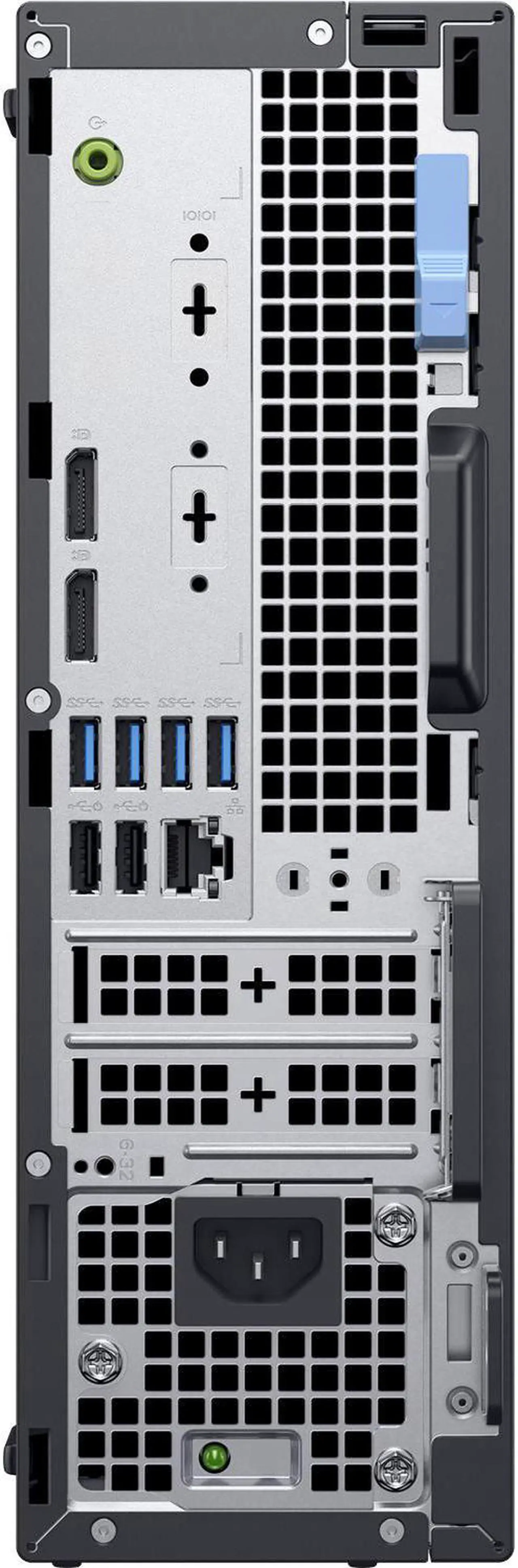 Alt view image 2 of 4 - Dell Optiplex 5060 Small Form Desktop, Intel 6-Core i5 8500 3.0Ghz, 8GB DDR4, 256GB NVMe PCIe M.2 SSD, USB Type C, Windows 10 Pro (Grade B)