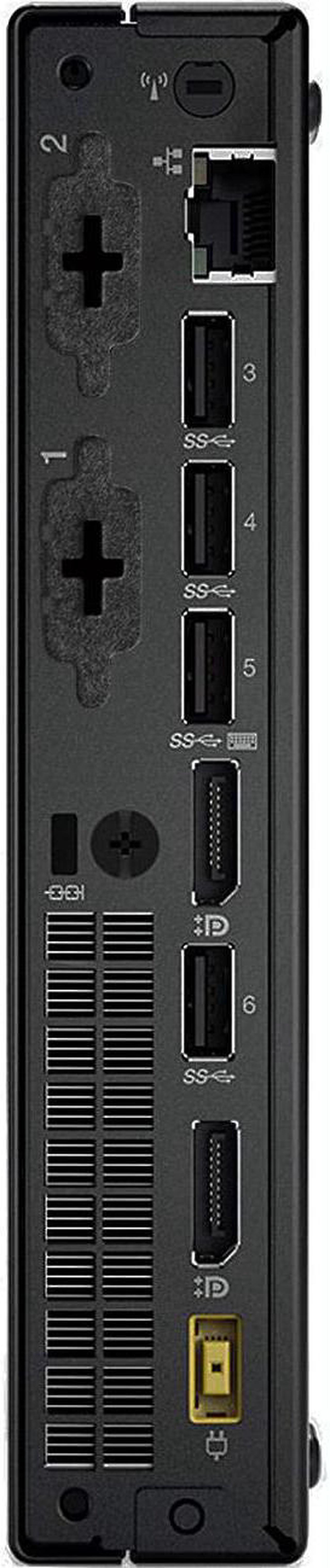 Alt view image 3 of 5 - Lenovo ThinkCentre M910Q Tiny Desktop, Intel i5 7500T 2.7Ghz, 32GB DDR4, 512GB NVMe M.2 SSD, Windows 10 Pro