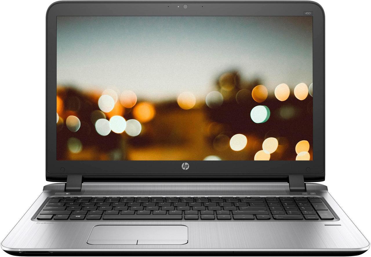 HP ProBook 450 G3 15" Laptop, Intel i5 6200U 2.3GHz, 16GB DDR4 RAM, 512GB SSD, 1080p Full HD, HDMI, Webcam, Windows 10 Pro