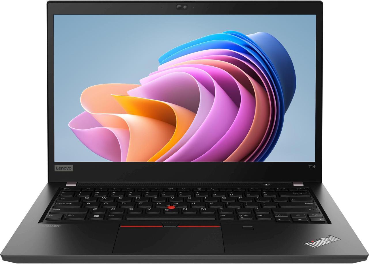 Lenovo Thinkpad T14 (Gen 1) 14" Laptop, i5 10310U 1.7Ghz, 24GB DDR4, 256GB NVMe SSD, 1080p Full HD, Thunderbolt 3, HDMI, Webcam, Windows 10 Pro