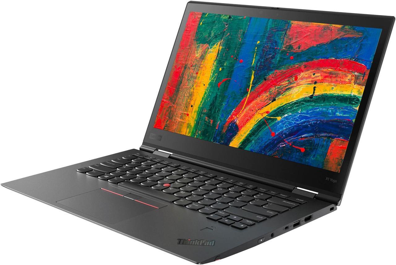Alt view image 5 of 7 - Lenovo ThinkPad X1 Yoga (3rd Gen) i7 8650U 1.9Ghz 14" 2-in-1 Convertible Laptop, 16GB RAM, 256GB NVMe PCIe M.2 SSD, FHD 1080p, Thunderbolt 3 USB-C, Webcam, Windows 11 Pro