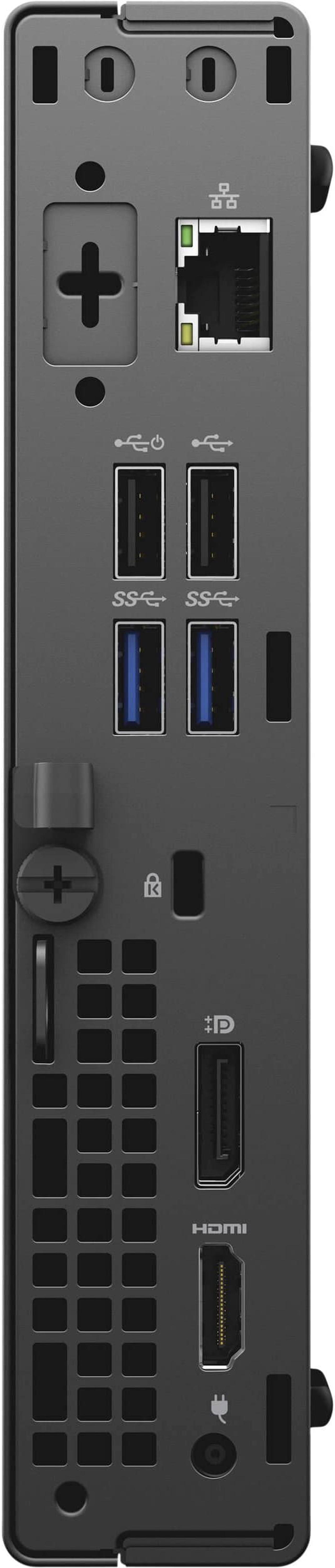 Alt view image 3 of 4 - Dell Optiplex 3080 Micro Form Factor Desktop, Intel Six-Core i5 10500T 2.3Ghz, 32GB DDR4, 2TB NVMe M.2 SSD, Windows 10 Pro