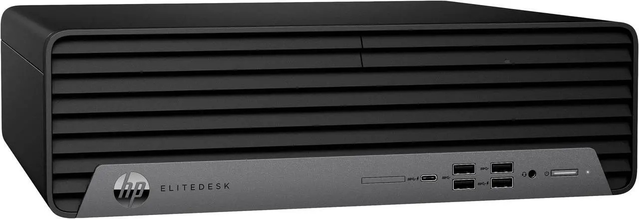 Alt view image 2 of 4 - HP EliteDesk 800 G6 Small Form Desktop, Intel Six Core 10th Gen i5 10500 3.1Ghz, 32GB DDR4 RAM, 256GB NVMe PCIe M.2 SSD, USB Type C, Windows 11 Pro (Grade B)