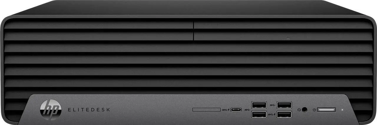Main image of HP EliteDesk 800 G6 Small Form Desktop, Intel Six Core 10th Gen i5 10500 3.1Ghz, 32GB DDR4 RAM, 256GB NVMe PCIe M.2 SSD, USB Type C, Windows 11 Pro (Grade B)