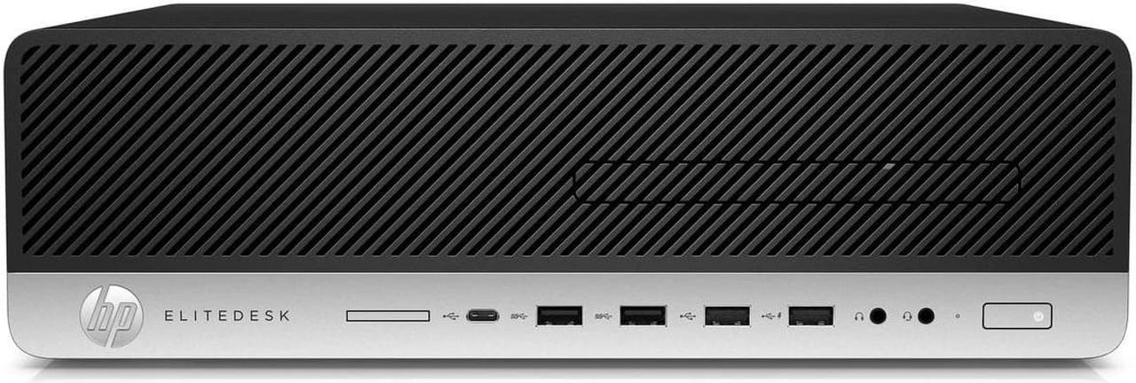 Main image of HP EliteDesk 800 G5 Small Form Desktop, Intel Eight Core 9th Gen i7 9700 3.0Ghz, 32GB DDR4 RAM, 1TB NVMe PCIe M.2 SSD, USB Type C, Windows 11 Pro