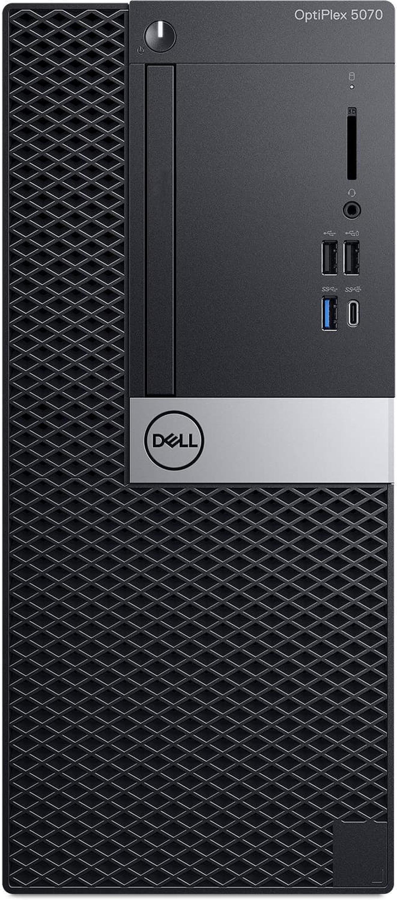 Alt view image 3 of 4 - Dell Optiplex 5070 Mini-Tower Desktop, Intel Eight Core 9th Gen i7 9700 3.0Ghz, 8GB DDR4 RAM, 512GB NVMe PCIe M.2 SSD, USB Type C, Windows 11 Pro