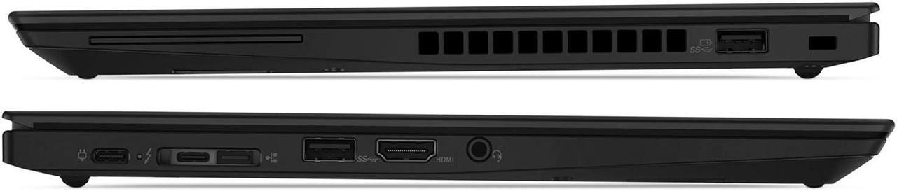 Alt view image 4 of 6 - Lenovo Thinkpad T14s (Gen 1) 14" Laptop, i7 10510U 1.8Ghz, 16GB DDR4, 256GB NVMe SSD, 1080p Full HD, Thunderbolt 3, HDMI, Webcam, Windows 11 Pro (Grade BLCD)