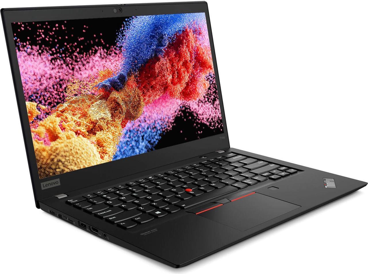 Alt view image 2 of 6 - Lenovo Thinkpad T14s (Gen 1) 14" Laptop, i7 10510U 1.8Ghz, 16GB DDR4, 256GB NVMe SSD, 1080p Full HD, Thunderbolt 3, HDMI, Webcam, Windows 11 Pro (Grade BLCD)