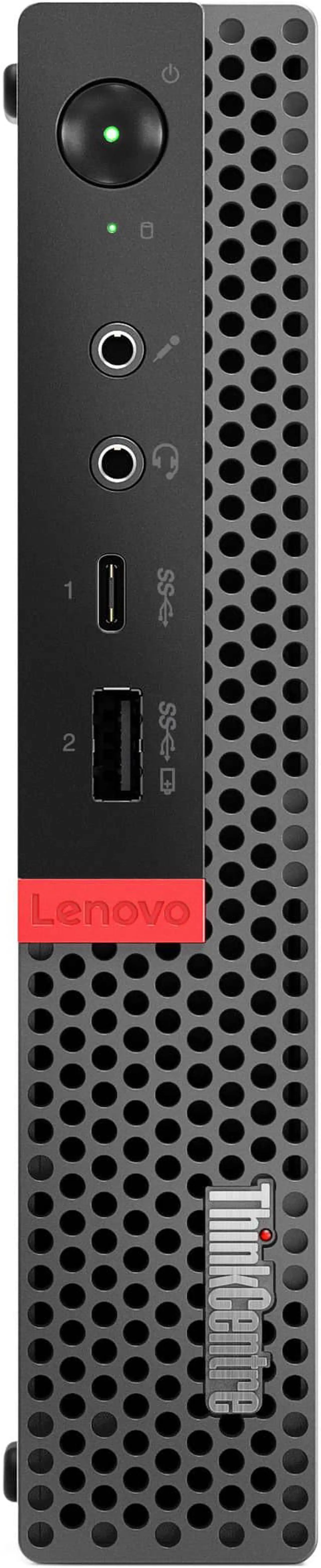 Alt view image 2 of 5 - Lenovo ThinkCentre M720Q Tiny Desktop, Intel i5 8500T 2.1Ghz, 32GB DDR4, 1TB NVMe M.2 SSD, Windows 10 Pro