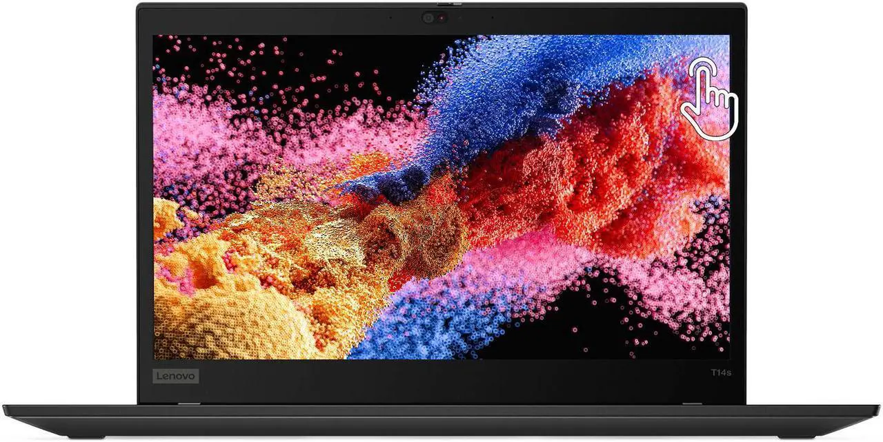 Alt view image 6 of 6 - Lenovo Thinkpad T14s (Gen 1) 14" Touchscreen Laptop, i7 10510U 1.8Ghz, 16GB DDR4, 256GB NVMe SSD, 1080p Full HD, Thunderbolt 3, HDMI, Webcam, Windows 10 Pro (Grade BLCD)