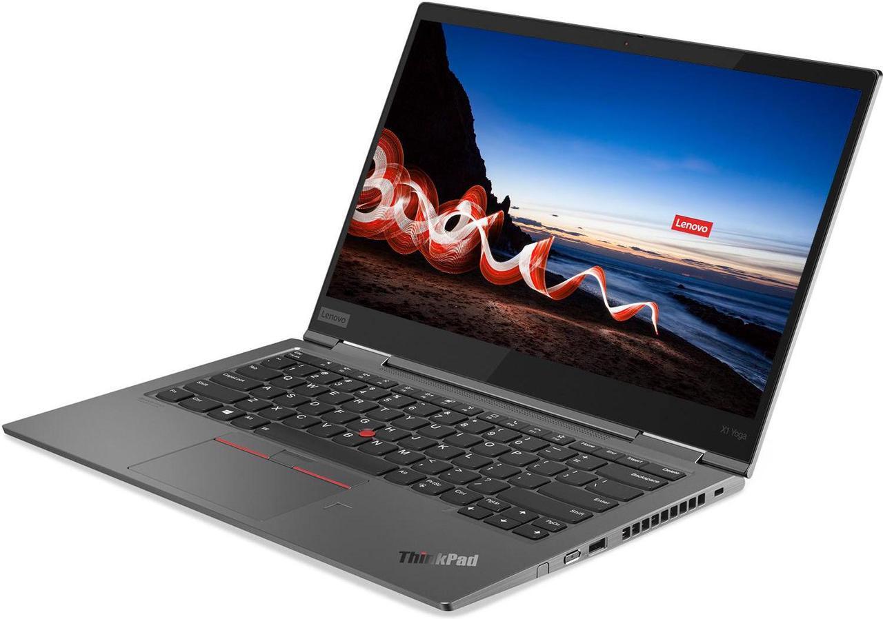 Alt view image 5 of 7 - Lenovo ThinkPad X1 Yoga (Gen 5) i7-10610U 1.8Ghz 14" 2-in-1 Laptop, 16GB RAM, 2TB NVMe SSD,1080p, Thunderbolt 3, Windows 11 Pro
