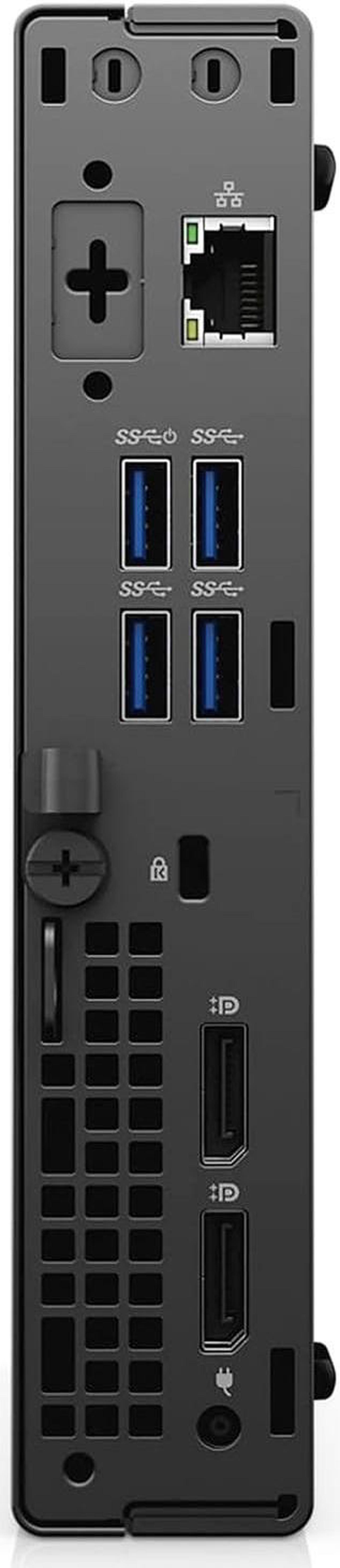 Alt view image 2 of 4 - Dell Optiplex 5090 Micro Form Factor Desktop, Intel i7 11700T 1.4Ghz, 16GB DDR4, 256GB NVMe M.2 SSD, USB Type C, WiFi, Windows 11 Pro