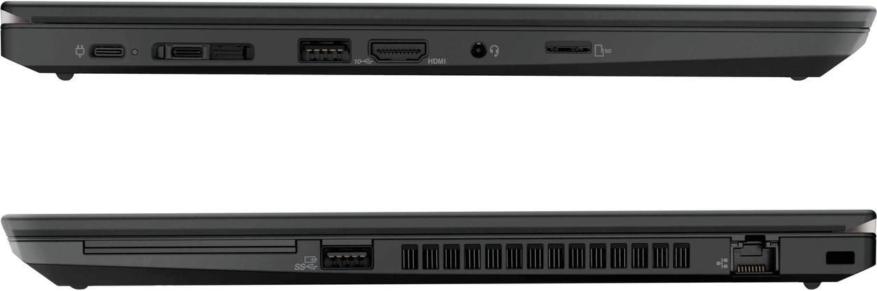 Alt view image 4 of 6 - Lenovo Thinkpad T14 (Gen 1) 14" Touchscreen Laptop, i5 10310U 1.7Ghz, 16GB DDR4, 1TB NVMe SSD, 1080p Full HD, Thunderbolt 3, HDMI, Webcam, Windows 11 Pro (Grade BLCD)