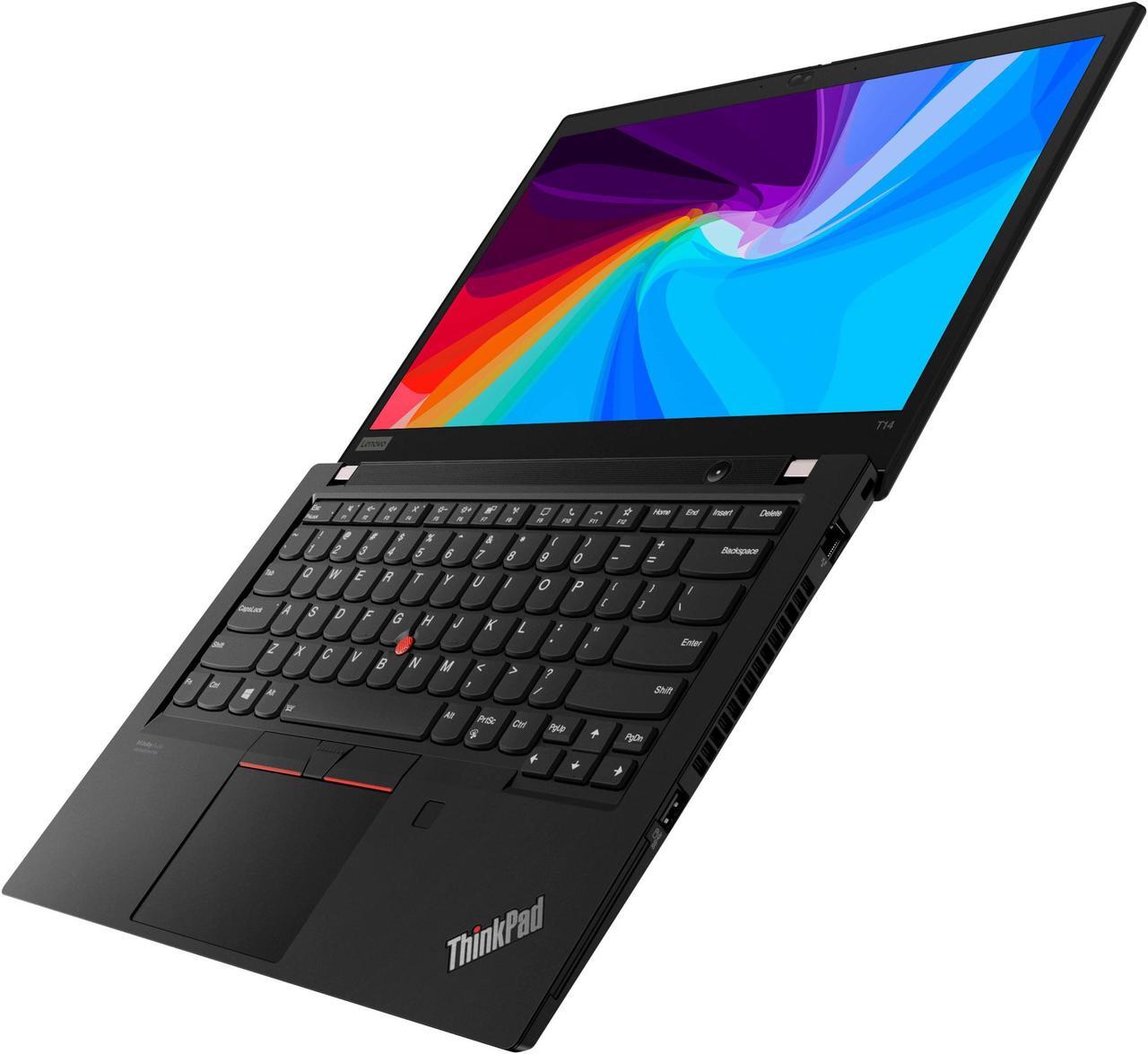 Alt view image 5 of 7 - Lenovo Thinkpad T14 Gen 2 14" Touchscreen Laptop, i5 1145G7 2.6Ghz, 16GB DDR4, 256GB NVMe SSD, 1080p Full HD, Thunderbolt 4, HDMI, Webcam, Windows 11 Pro - Black (Grade B)