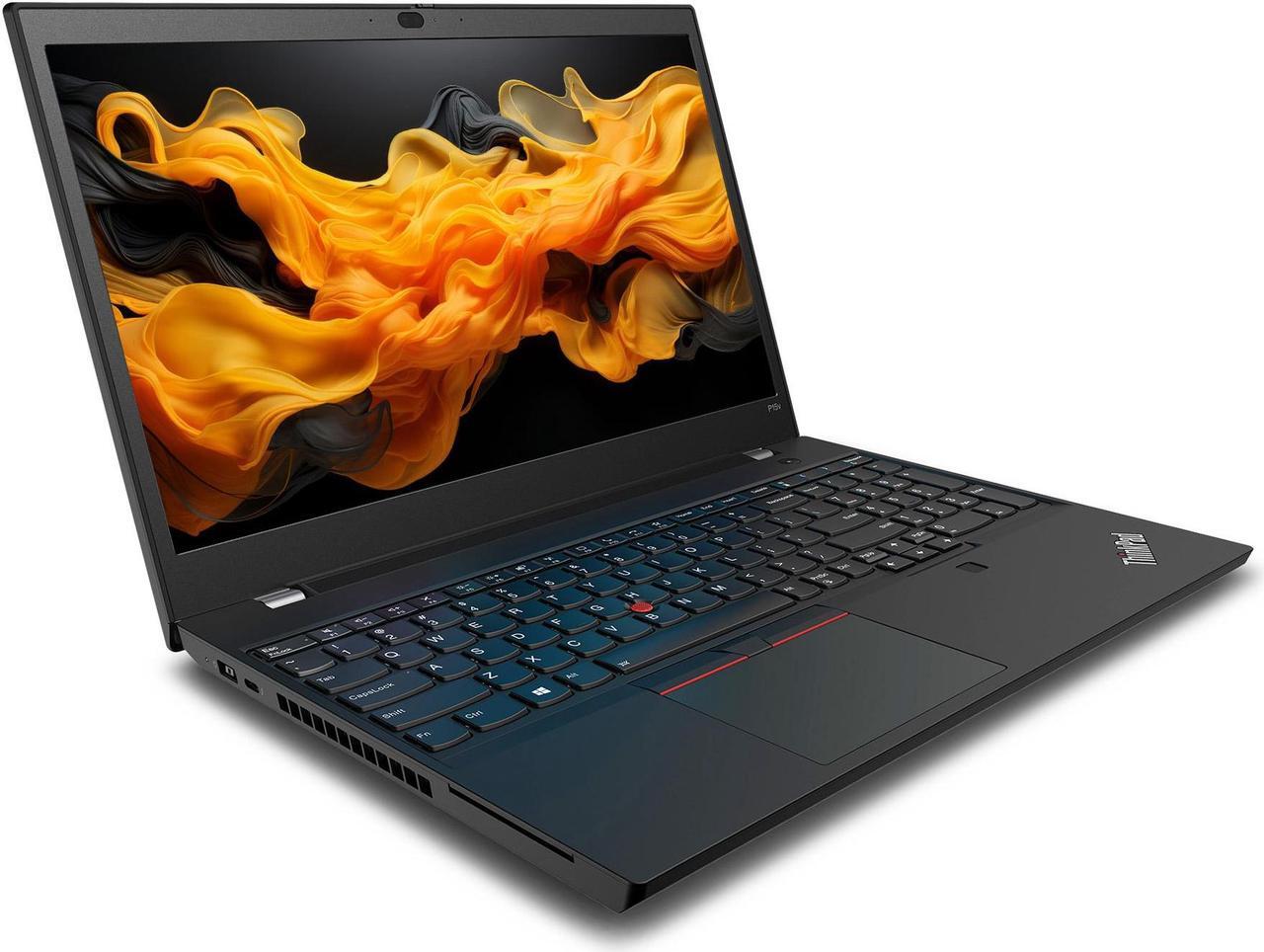 Alt view image 2 of 7 - Lenovo Thinkpad P15v Gen 1 15.6" Touchscreen Workstation, Intel i7 10875H 2.3Ghz, 64GB DDR4, 512GB NVMe SSD, 1080P Full HD, Thunderbolt 3, HDMI, Webcam, Windows 11 Pro (Grade B LCD)