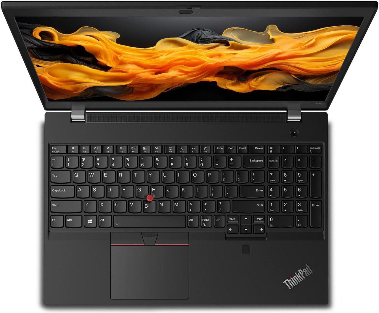 Alt view image 6 of 7 - Lenovo Thinkpad P15v Gen 1 15.6" Touchscreen Workstation, Intel i7 10875H 2.3Ghz, 64GB DDR4, 512GB NVMe SSD, 1080P Full HD, Thunderbolt 3, HDMI, Webcam, Windows 11 Pro (Grade B LCD)