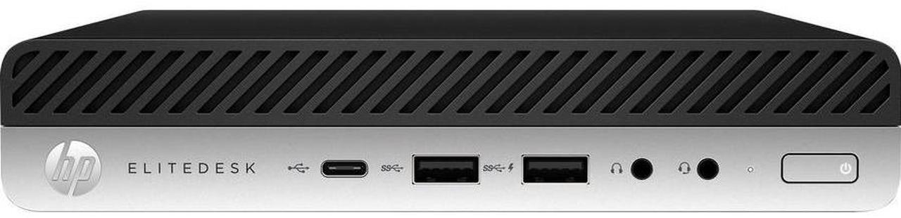 Alt view image 2 of 4 - HP EliteDesk 800 G5 Desktop Mini PC, Intel Six Core i5 9500 3.0Ghz, 16GB DDR4 RAM, 256GB NVMe M.2 SSD, USB Type C, Wifi, Windows 11 Pro