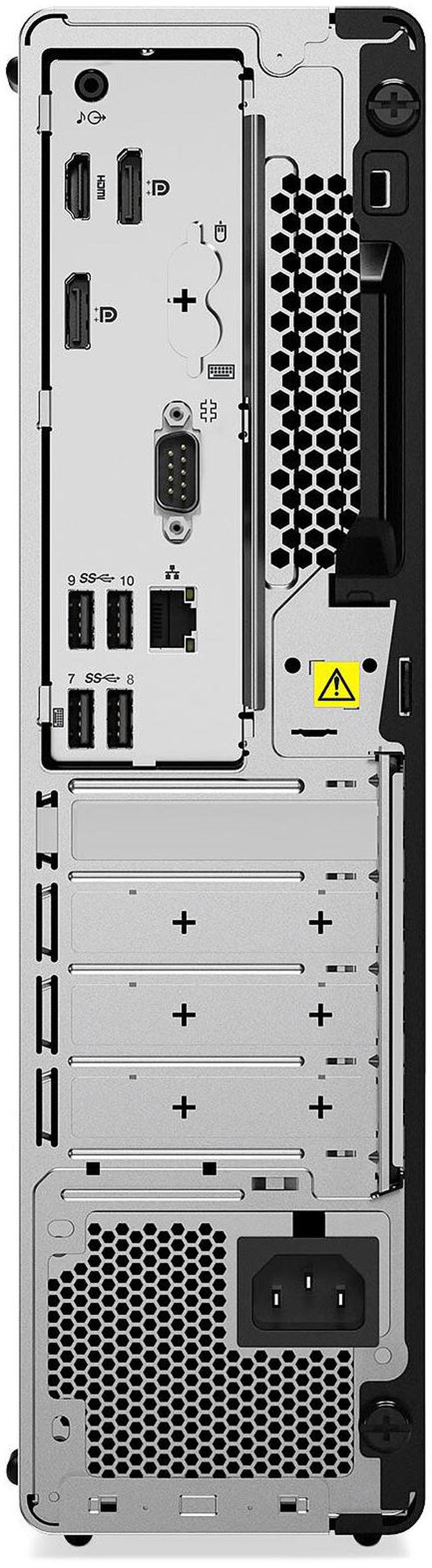 Alt view image 4 of 5 - Lenovo ThinkCentre M80s Gen 1 Small Form Desktop, Intel i7 10700 2.9Ghz, 8GB DDR4, 512GB NVMe PCIe SSD, HDMI, Windows 11 Pro